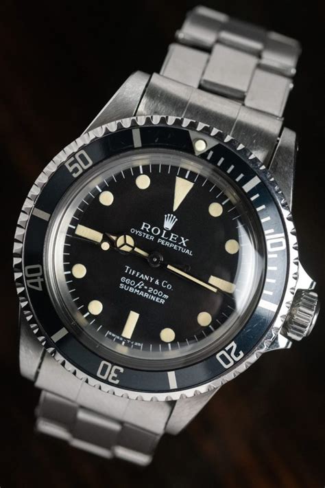 Rolex Submariner ref. 5513 in Acciaio con Garanzia “Tiffany & Co”